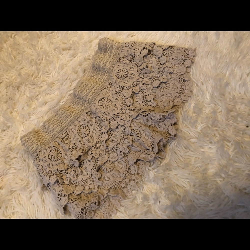 Lace shorts